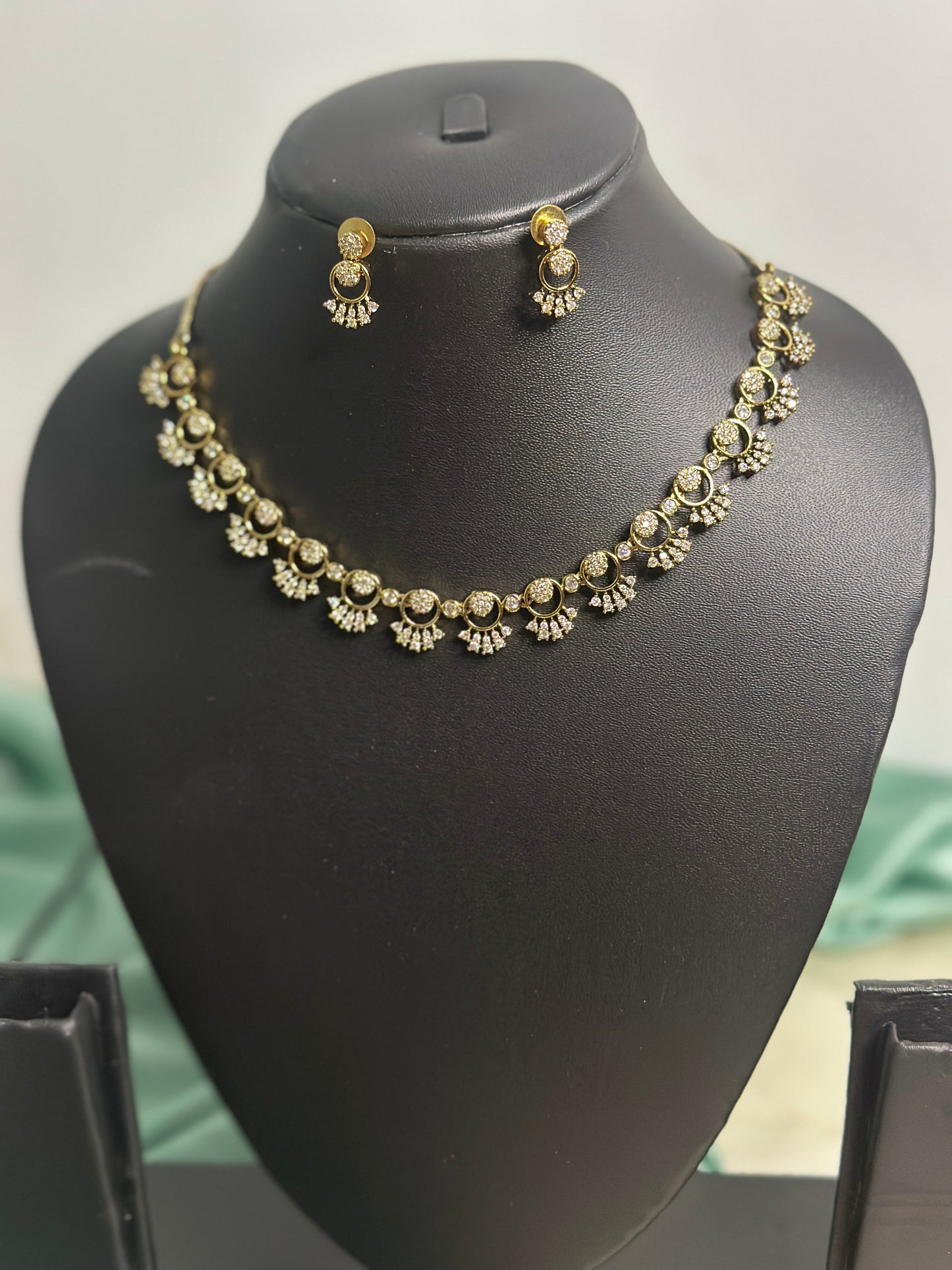 Celestial Glow Stone Necklace Set