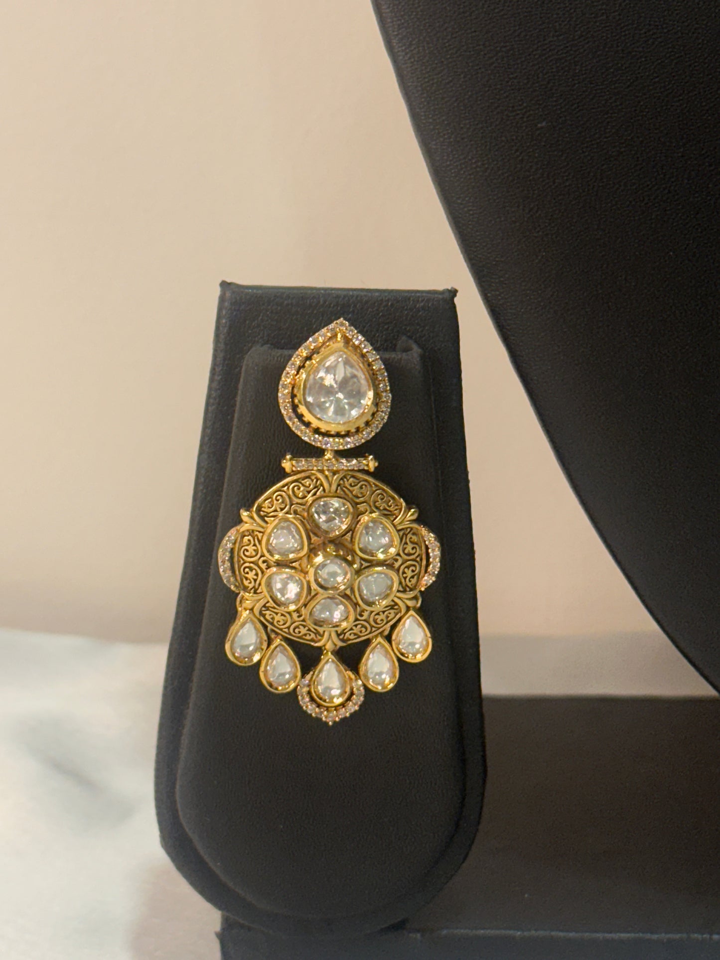 Rajwada Noor Polki Antique Set