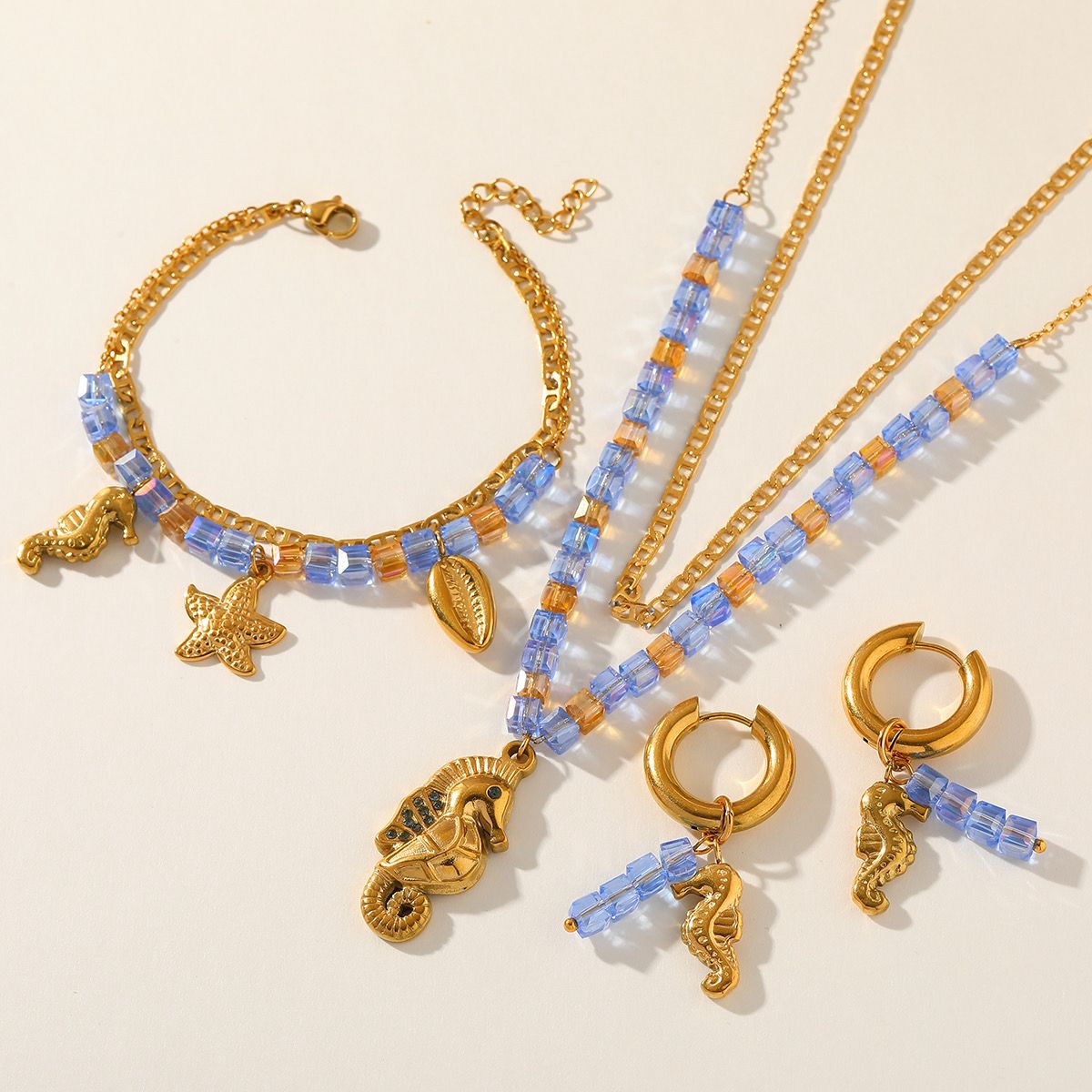 Sea Horse Charm Bracelet