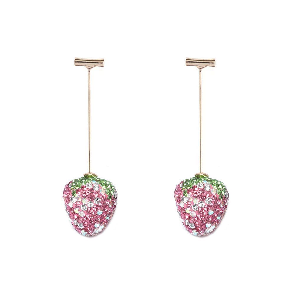 Strawberry Drop Earrings