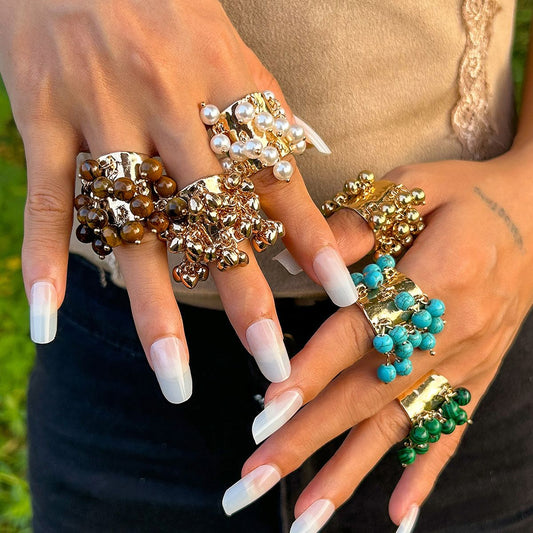 Boho Charm Adjustable Ring