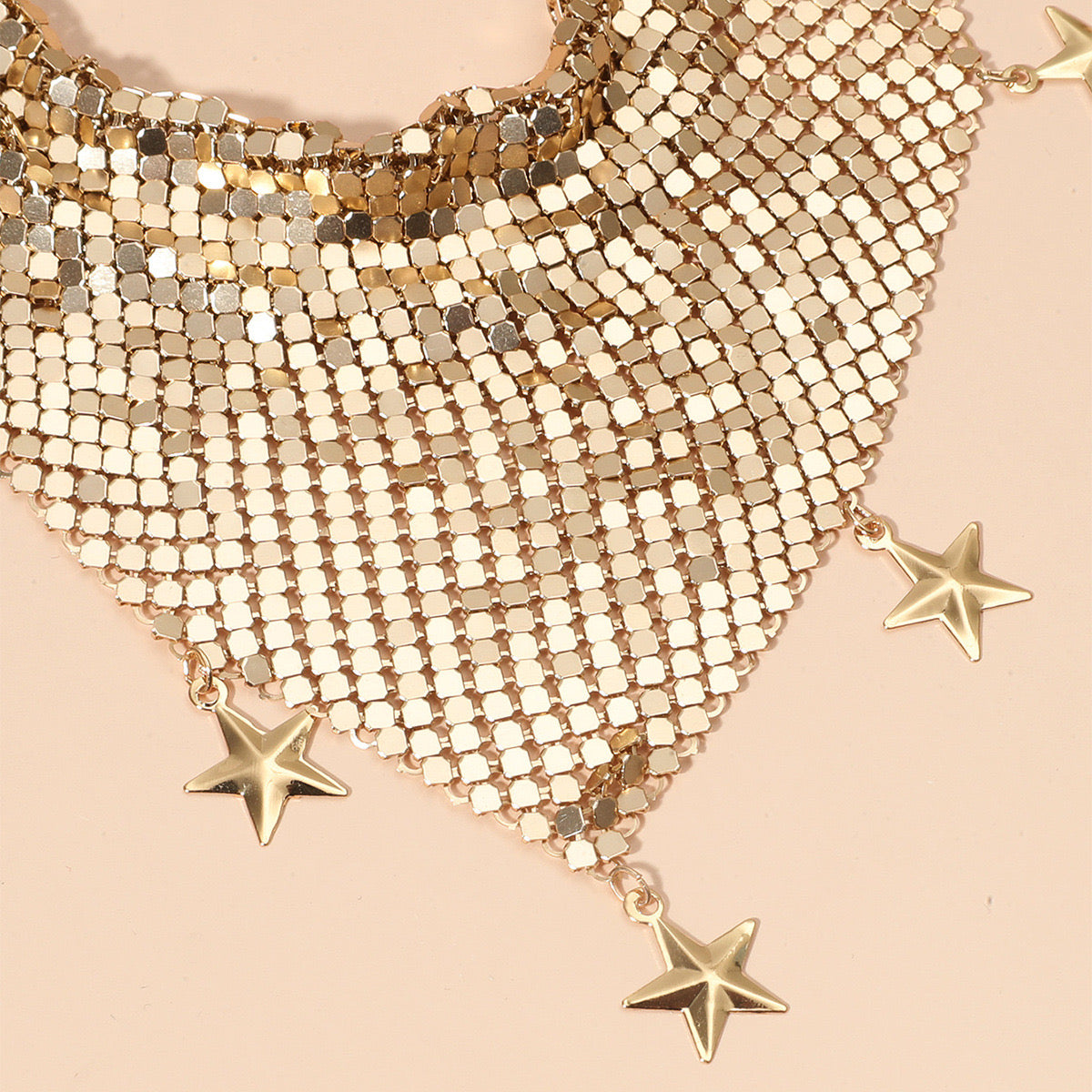 Starlit Mesh Choker Necklace