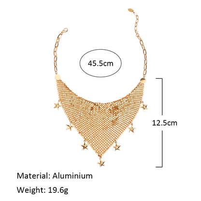Starlit Mesh Choker Necklace