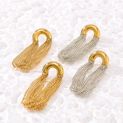 Tassel Earrings (18K Gold Plated)