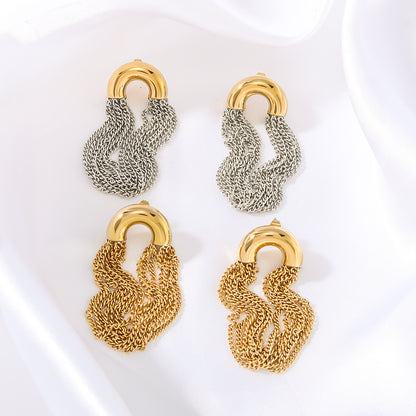 Tassel Earrings (18K Gold Plated)