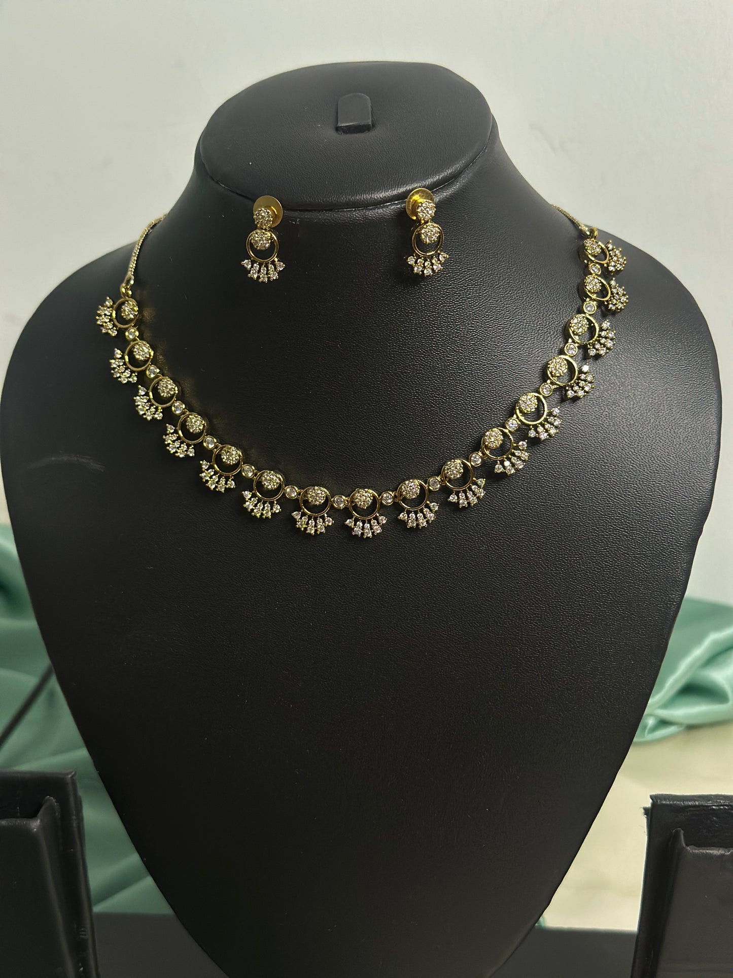 Celestial Glow Stone Necklace Set
