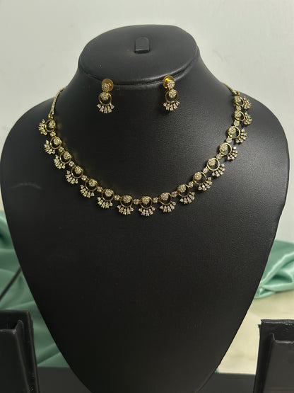Celestial Glow Stone Necklace Set