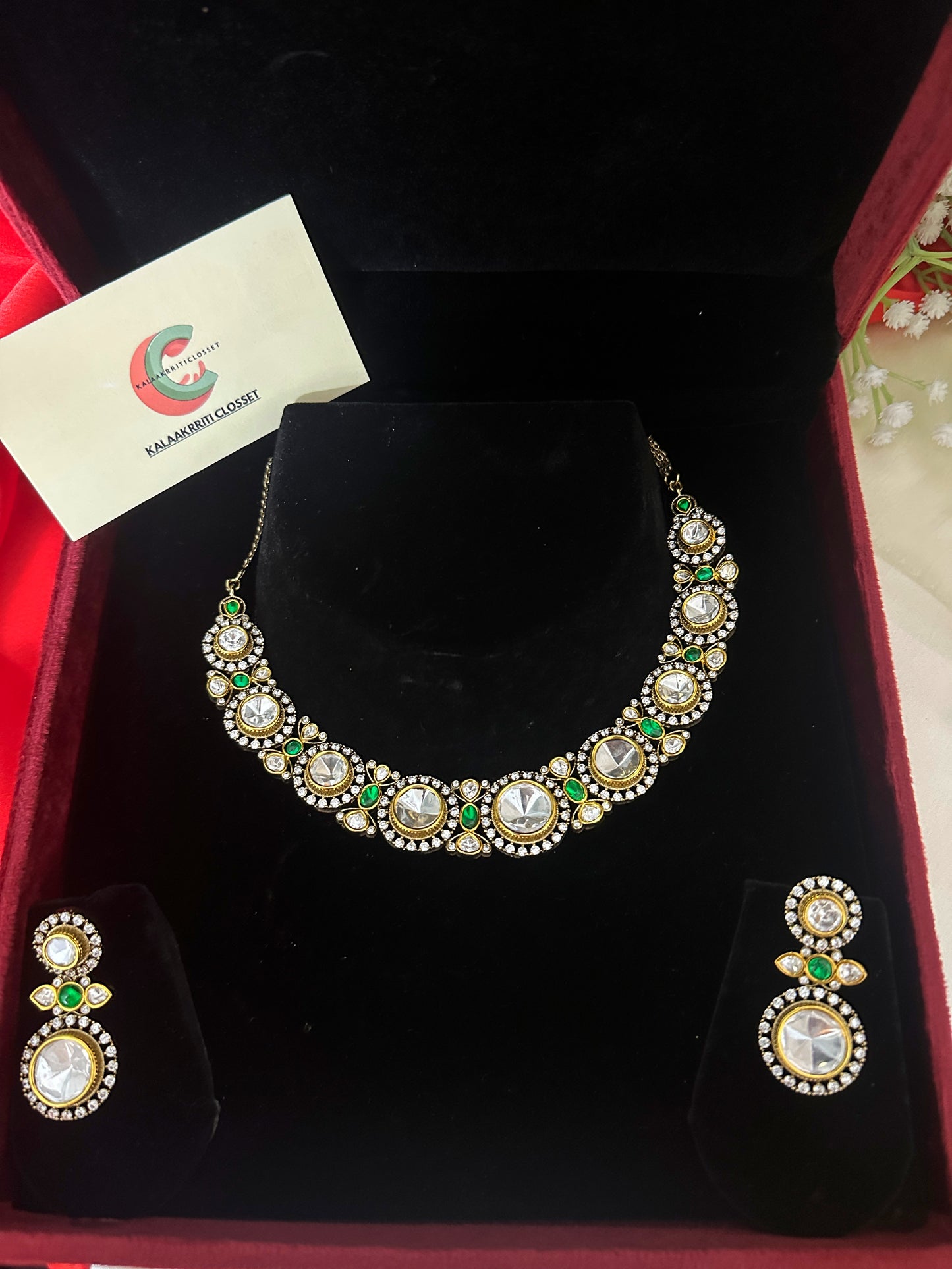 Radiant Regal Moissanite Set