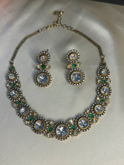 Radiant Regal Moissanite Set