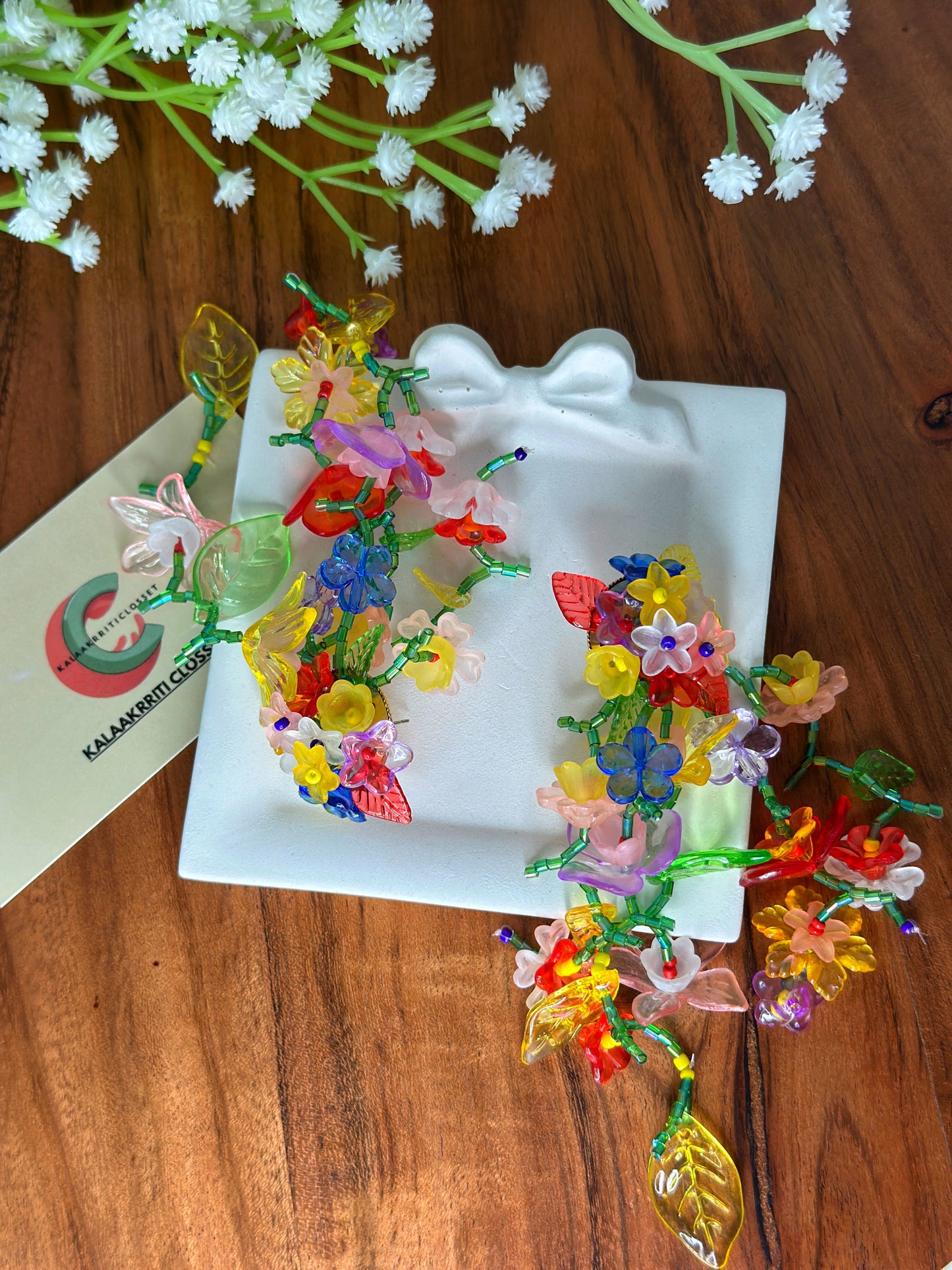 Blooming Garden Cascade Earrings