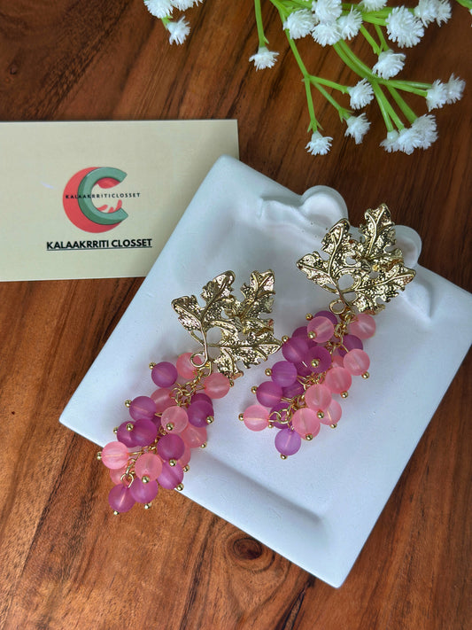 Blush Berry Bloom Earrings