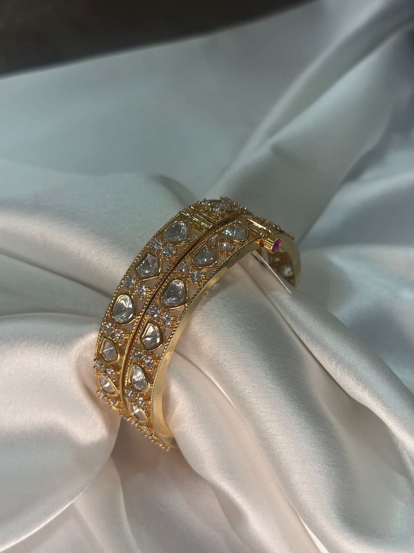 Heritage Luxe Moissanite Bangles