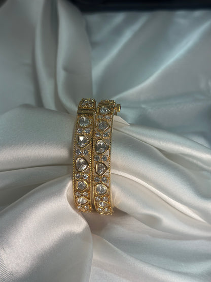 Heritage Luxe Moissanite Bangles