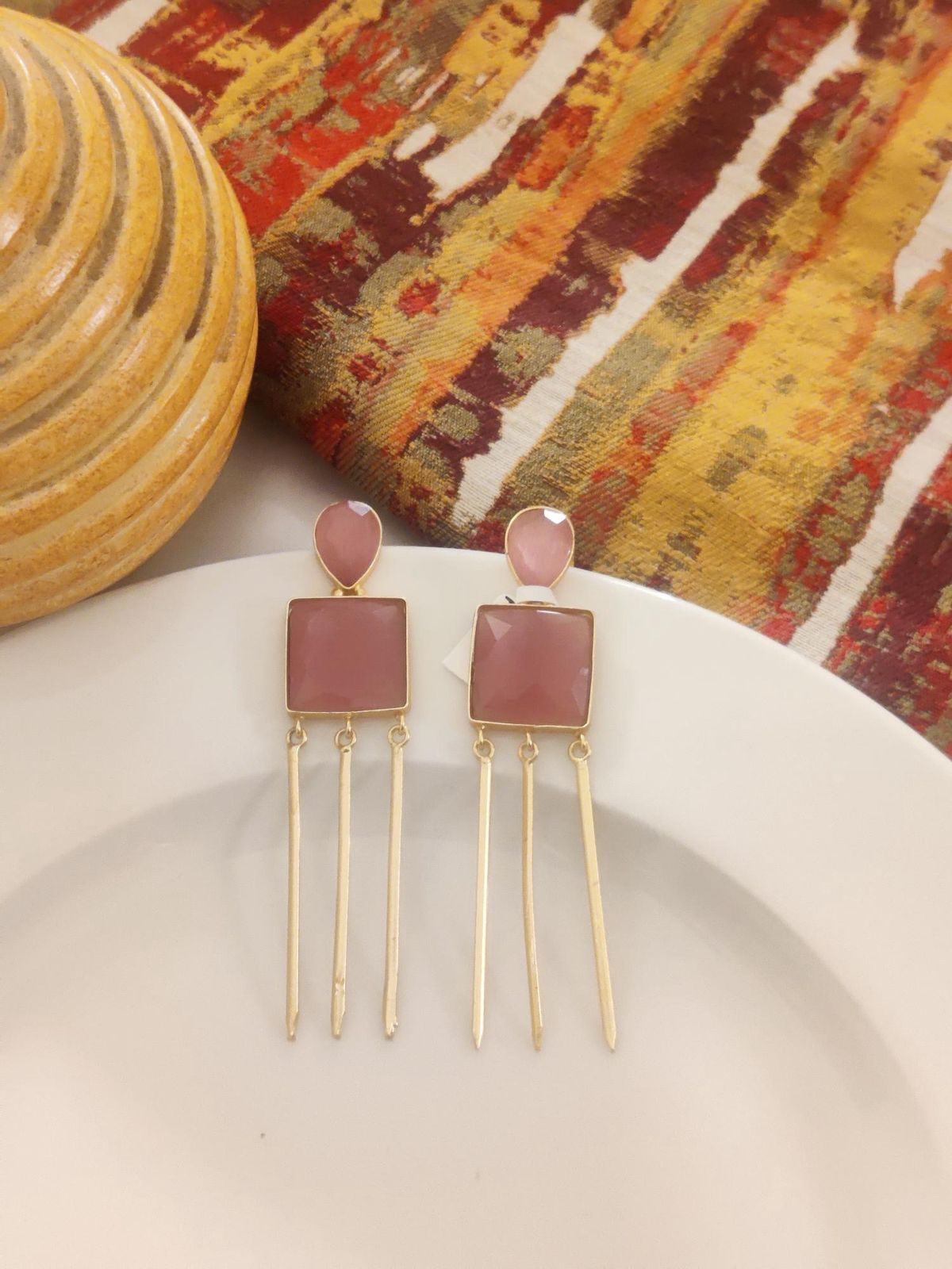 Drape Drop Earrings