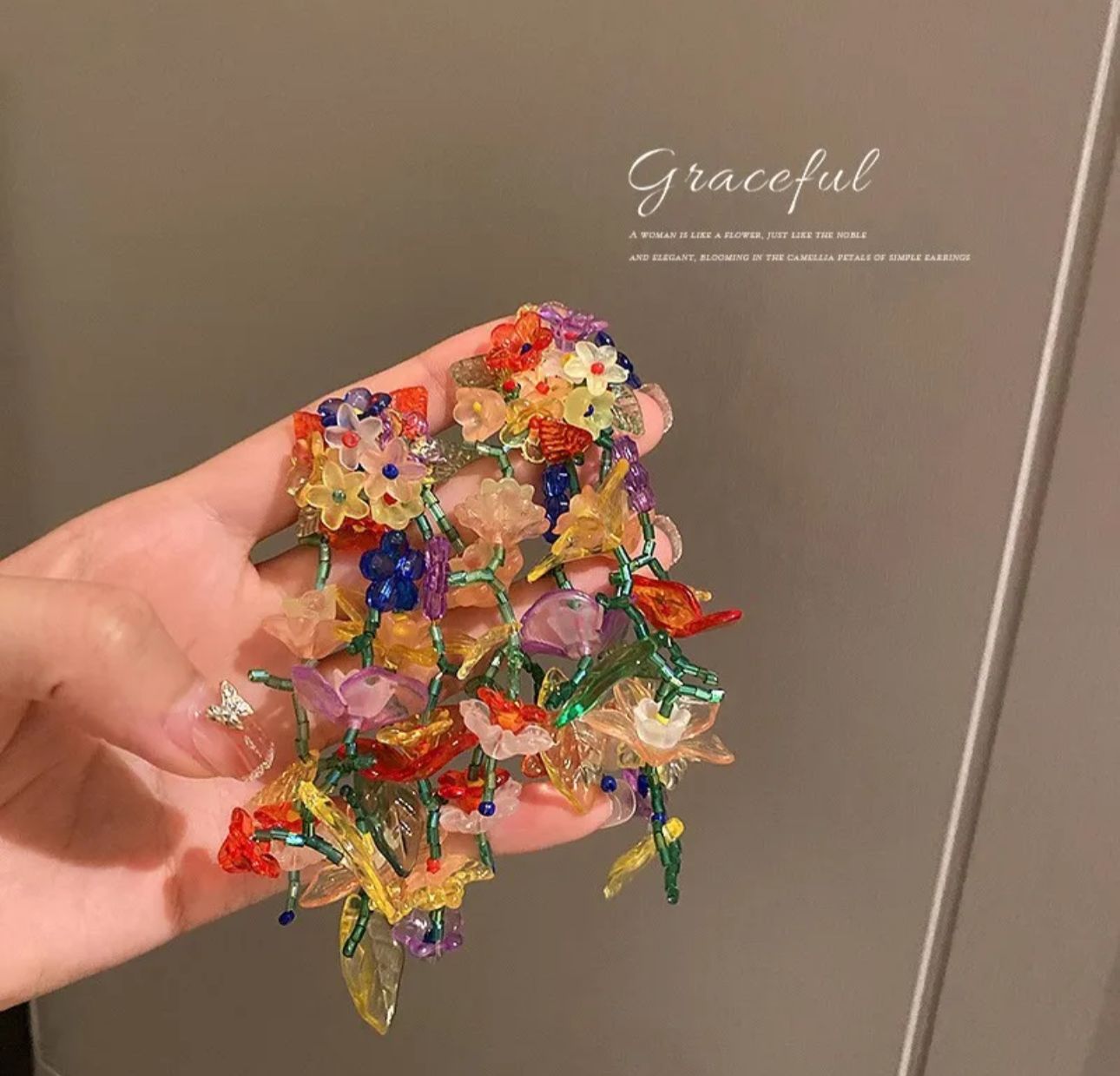Blooming Garden Cascade Earrings