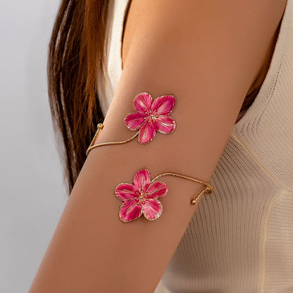 Blooming Floral Arm Ring
