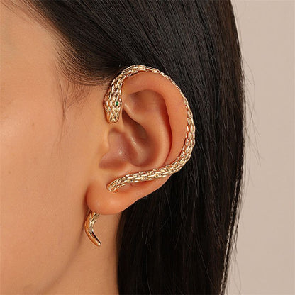 Serpent Statement Ear Cuff (Single Piece)