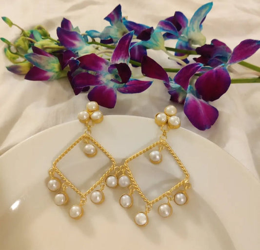 Pearl Dangler Earrings