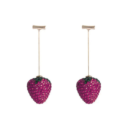 Strawberry Drop Earrings