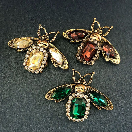 Vintage Royal Bee Brooch