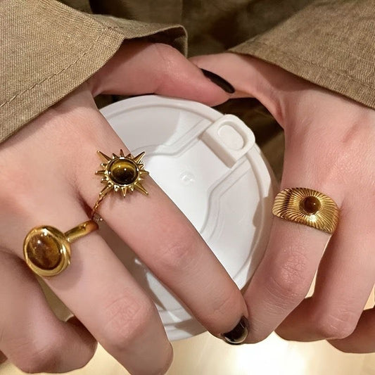 Celestial Statement Rings