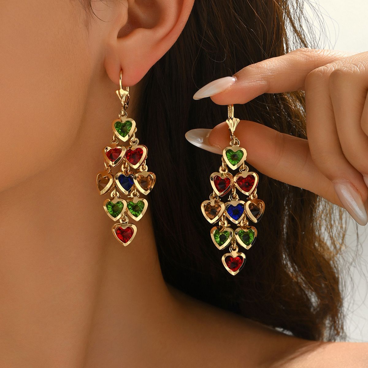 Candy Hearts Earrings