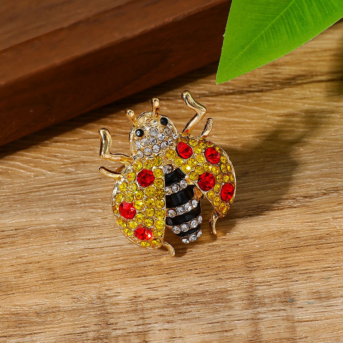 Retro Bee Statement Rings