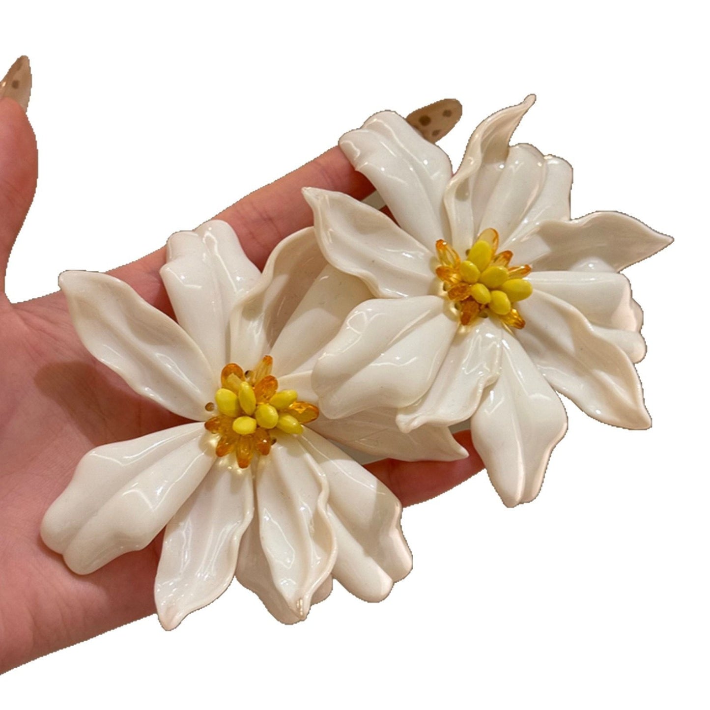 Crimson Lily Earrings