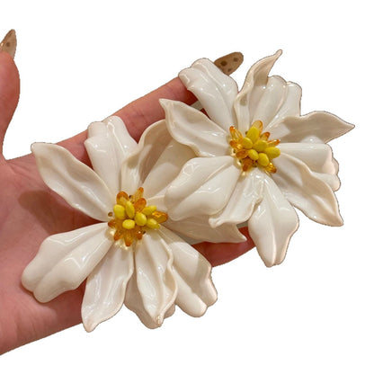Crimson Lily Earrings