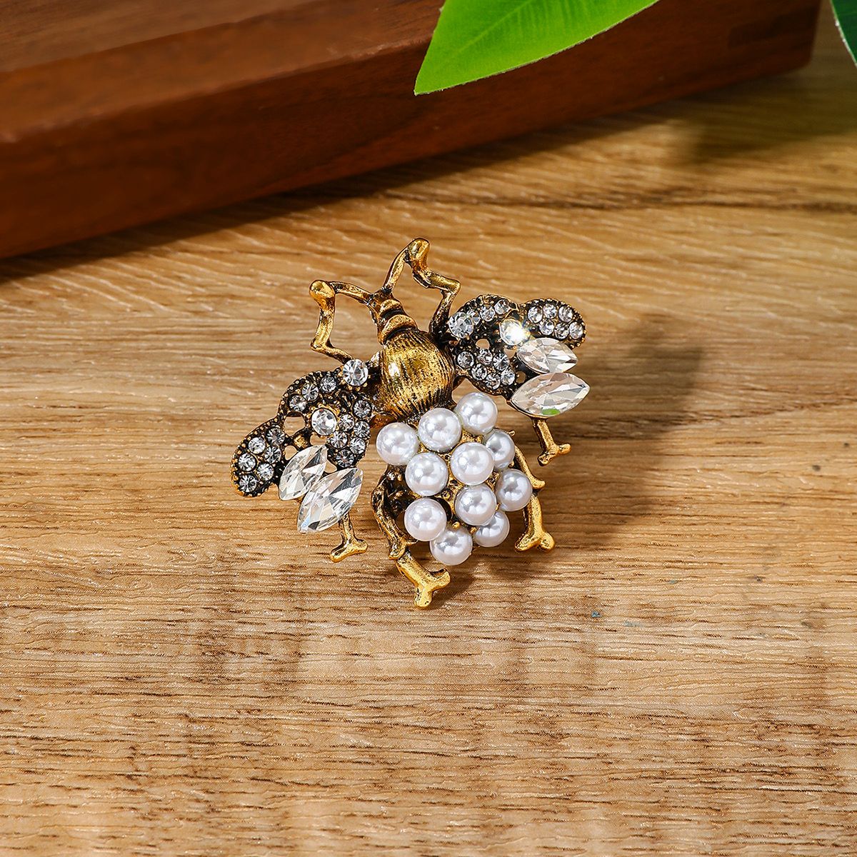 Retro Bee Statement Rings