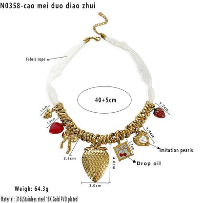 Orchard Charm Necklace