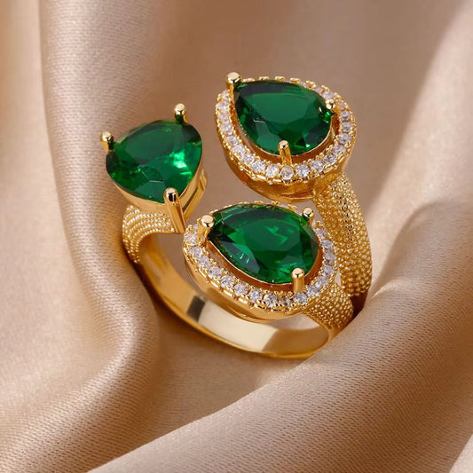 Emerald Royale Ring (2 color)