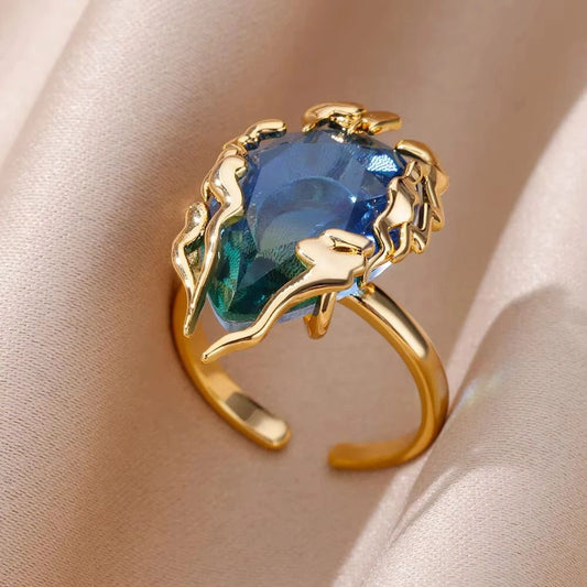 Ocean Fireball Ring