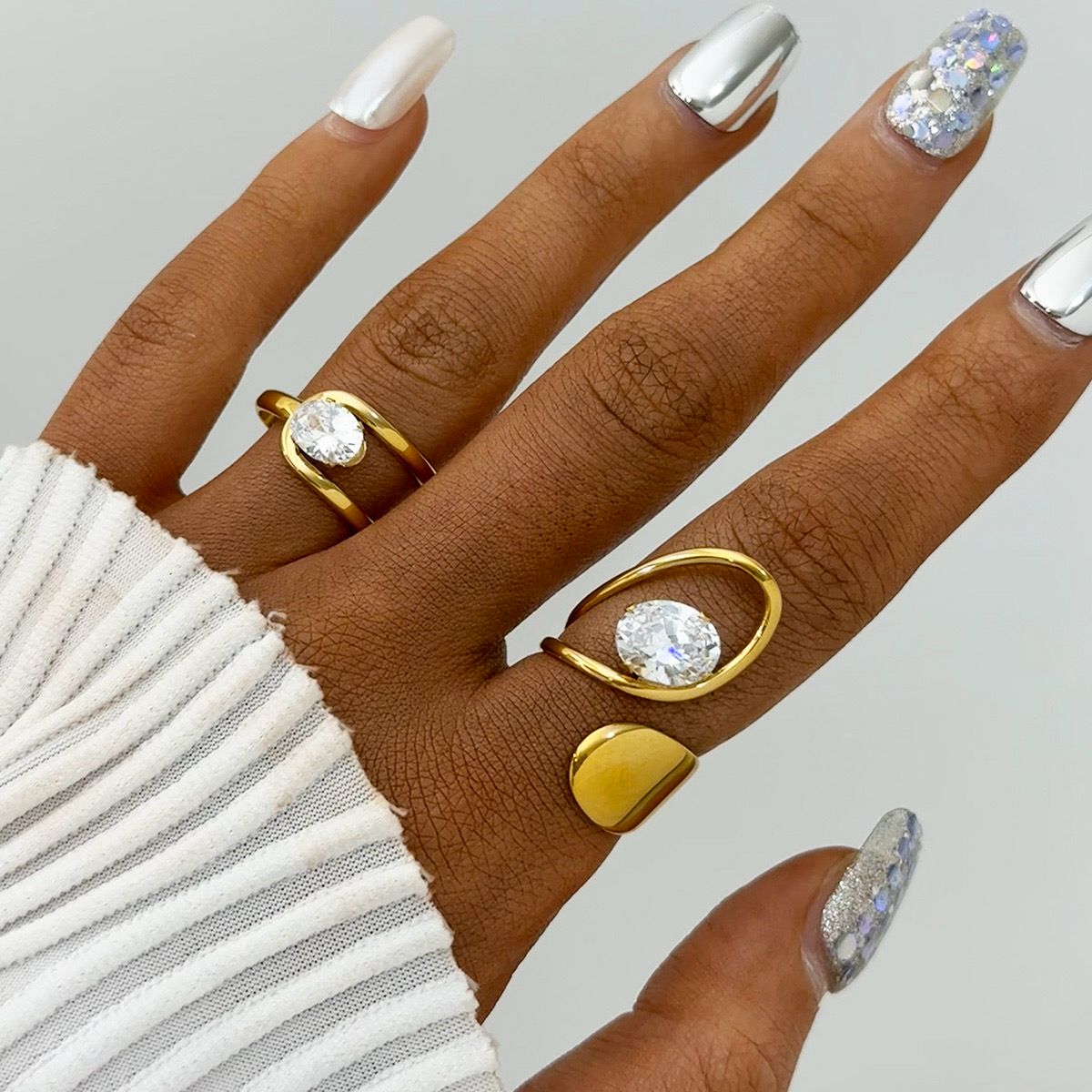 Celeste Duo Ring Set ✨