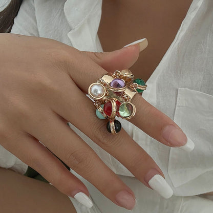 Boho Charm Adjustable Ring