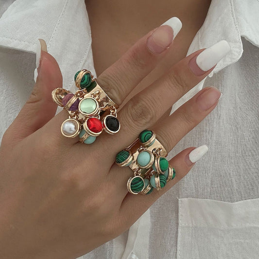Boho Charm Adjustable Ring