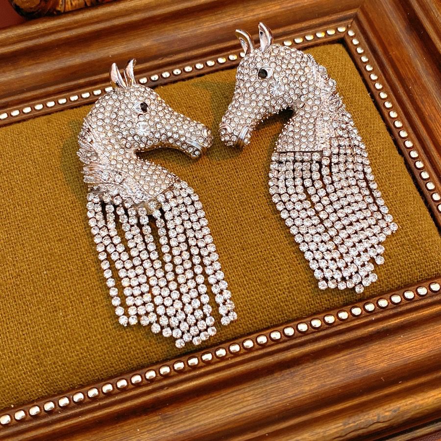 Horse Tassel Earrings