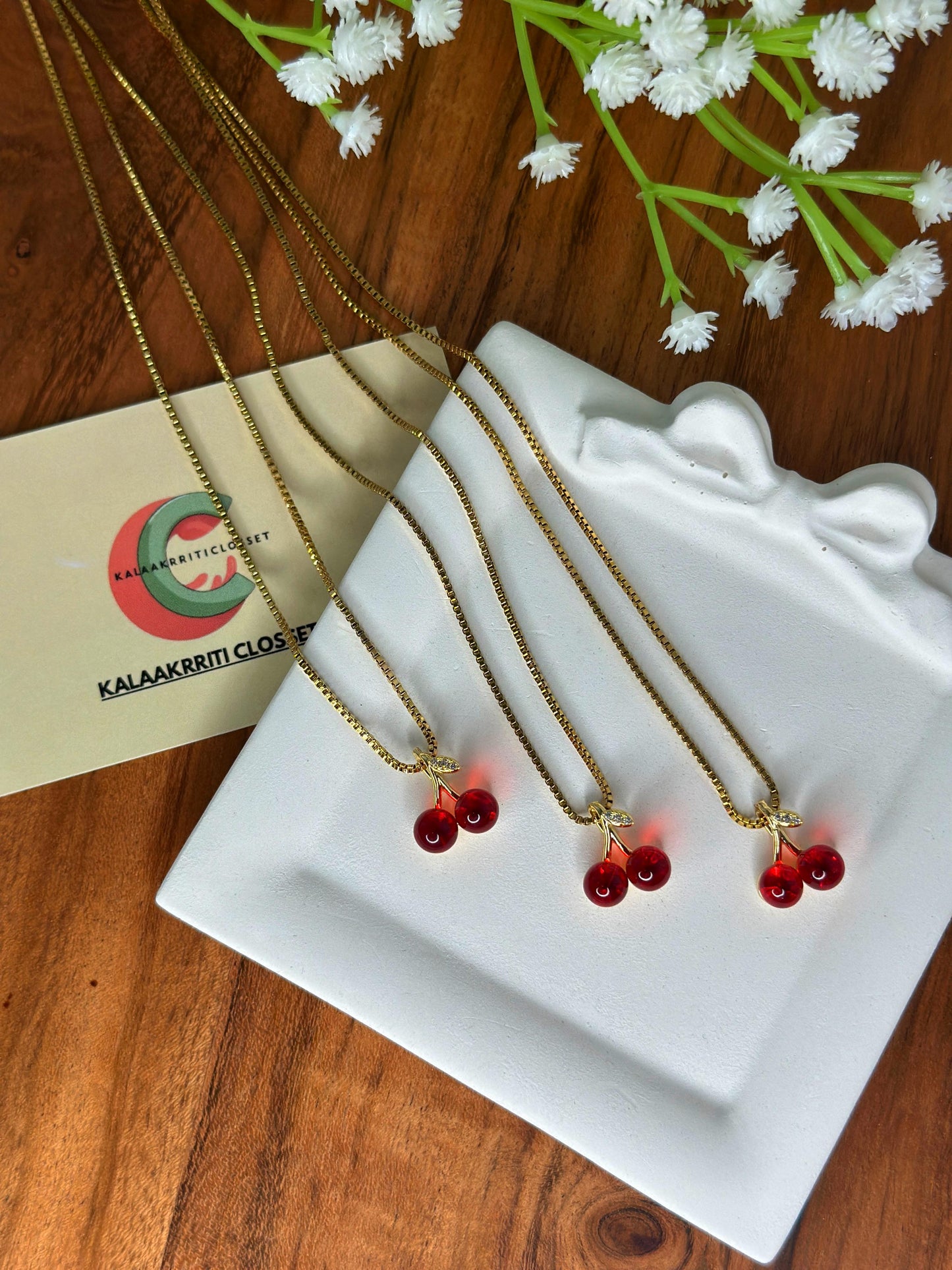 Cherry Luxe Pendant