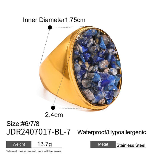 The Bold Oval Ring