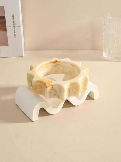 Marble Muse Resin Hand Stack